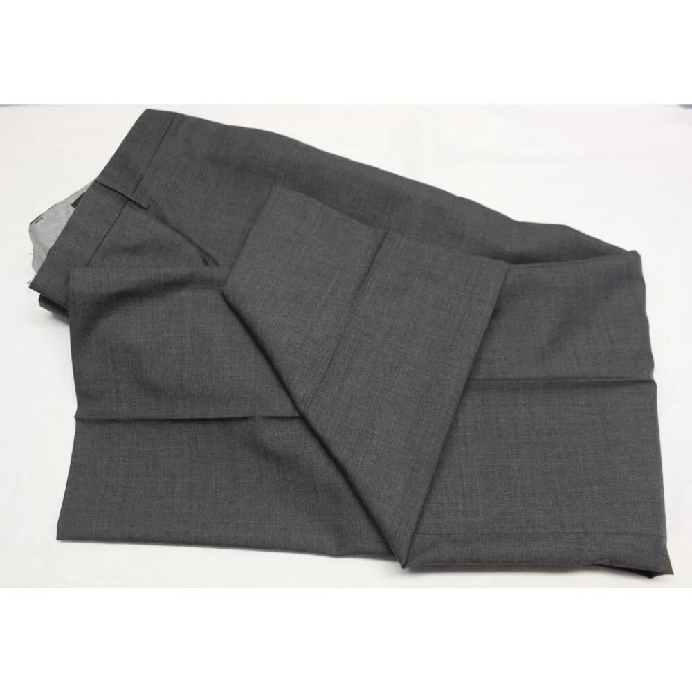 Banana Republic men's classic fit straight leg tailored wool dress pants 36‎